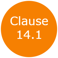 Clause 14.1