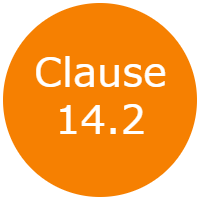 Clause 14.2