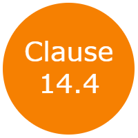 Clause 14.4